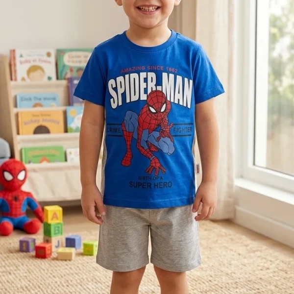 Ensemble Spiderman Turque