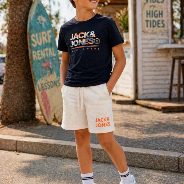 2pcs T-shirt + short Jack&jones