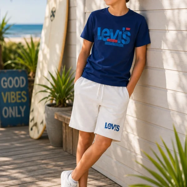 Ensemble Levi’s T-shirt et Short