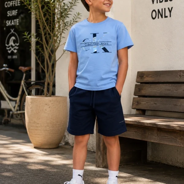 2pcs T-shirt + short Calvin Klein