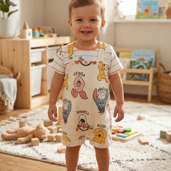 2pcs; salopette et t shirt